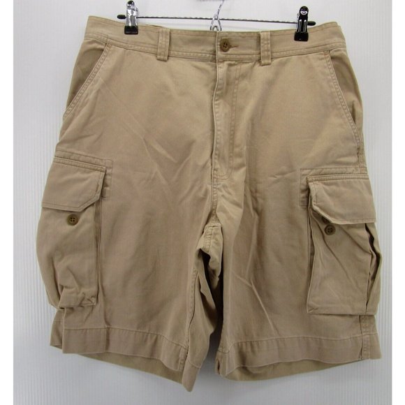 VINTAGE Ralph Lauren Polo Shorts 34 Classic 67 Cargo Y2K Baggy Loose * - Picture 1 of 11